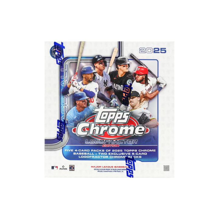 Topps Chrome Baseball Logofractor Edition 2025 Box