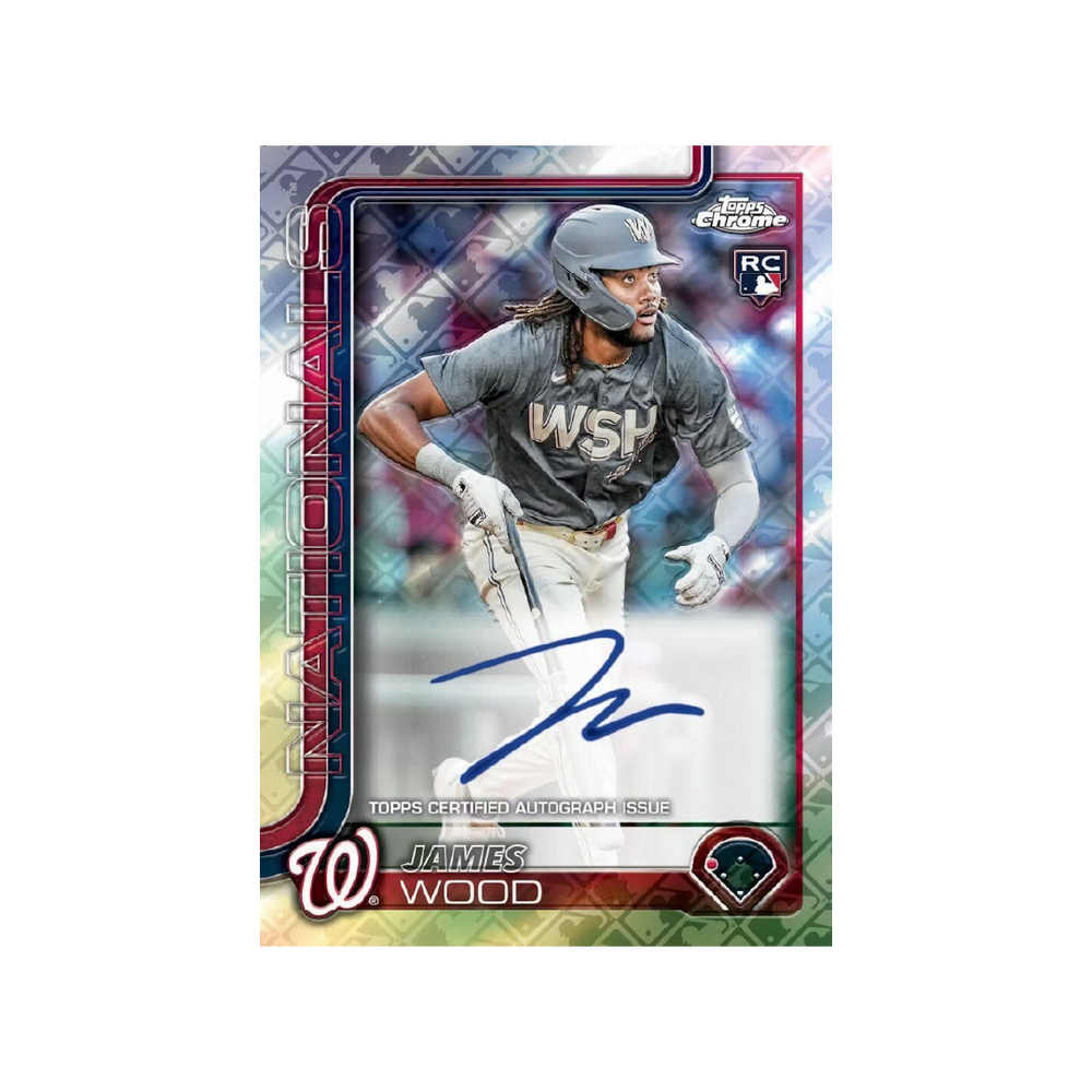 Topps Chrome Baseball Logofractor Edition 2025 Box