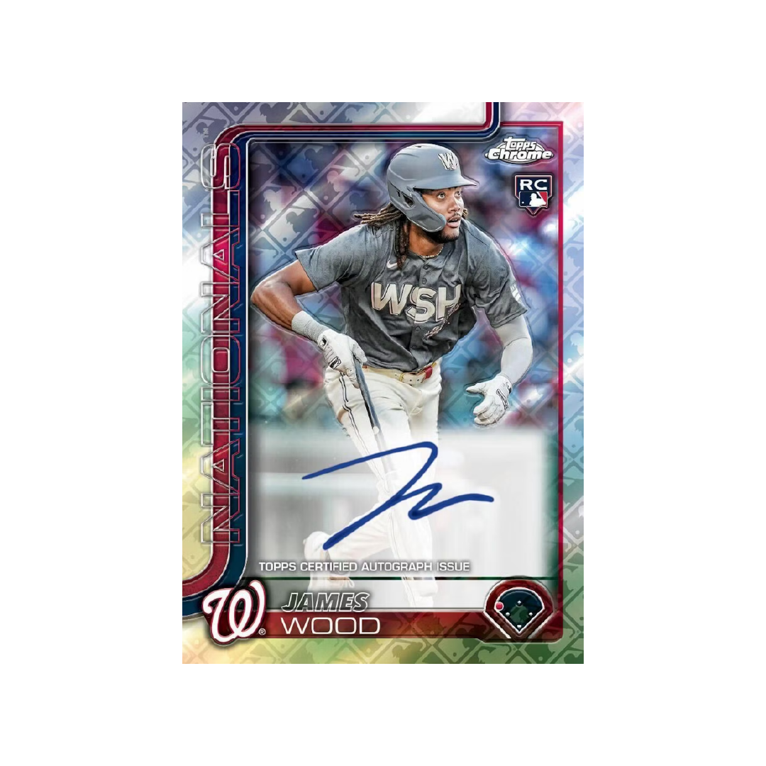 Topps Chrome Baseball Logofractor Edition 2025 Box