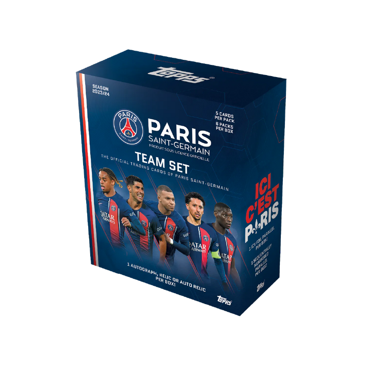 Topps Paris Saint-Germain Team Set 2023/24