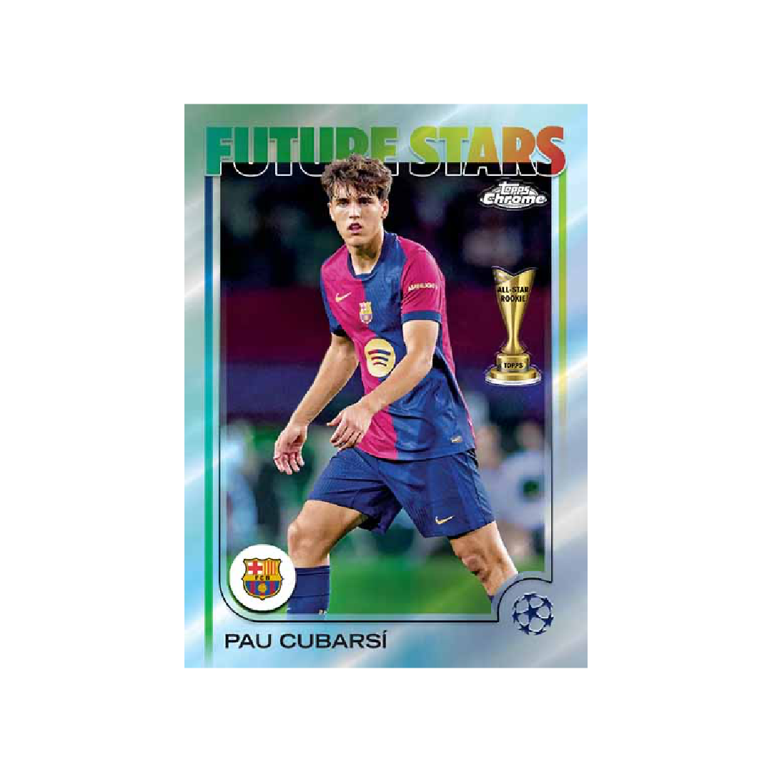 Topps Chrome UEFA Club Competitions UCC 2024-25 Hobby Box