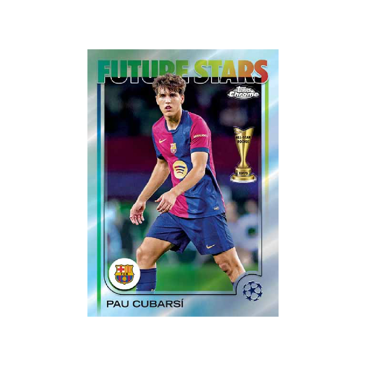 Topps Chrome UEFA Club Competitions UCC 2024-25 Jumbo Box