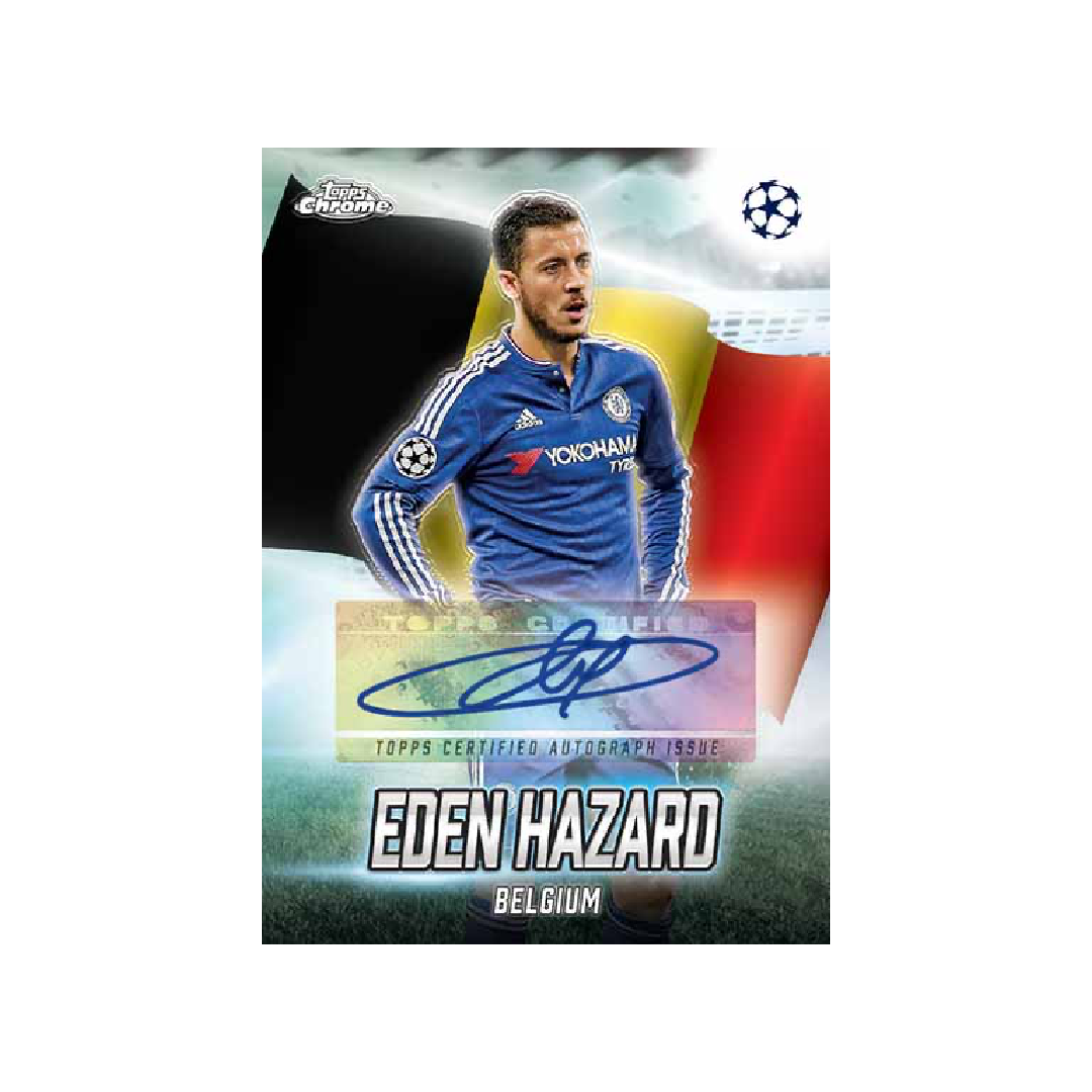 Topps Chrome UEFA Club Competitions UCC 2024-25 Jumbo Box