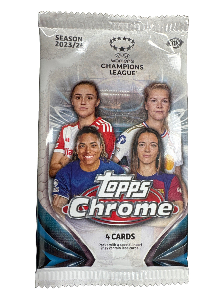 Topps Chrome UEFA Women's Champions League 23/24 Single Pack