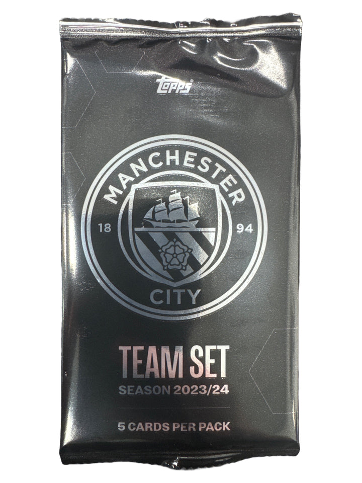 Topps Manchester City FC Official Team Set 23/24 Single Pack