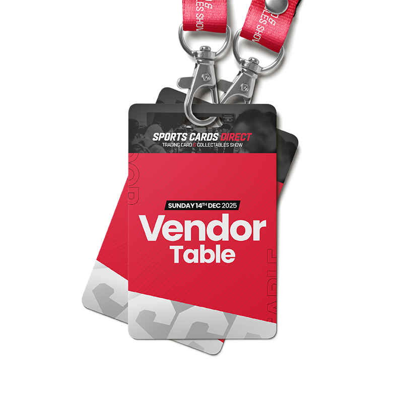 Sports Cards Direct Trading Card & Collectables Show 14/12/25 - Vendor Table