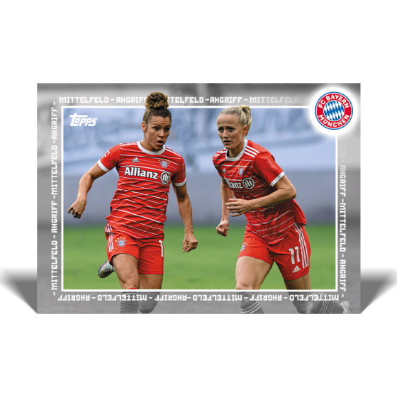 Topps FC Bayern Munchen Women Team Set 2023 Single Pack