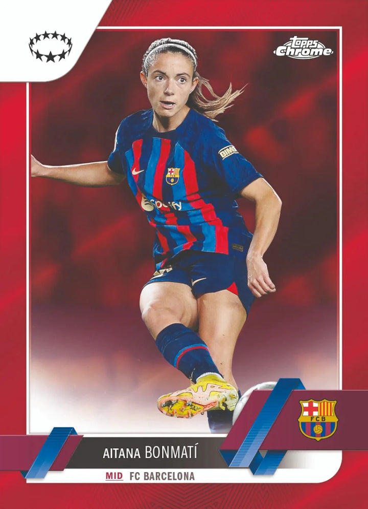 Topps Chrome UEFA Women's Champions League 2023 Single Pack