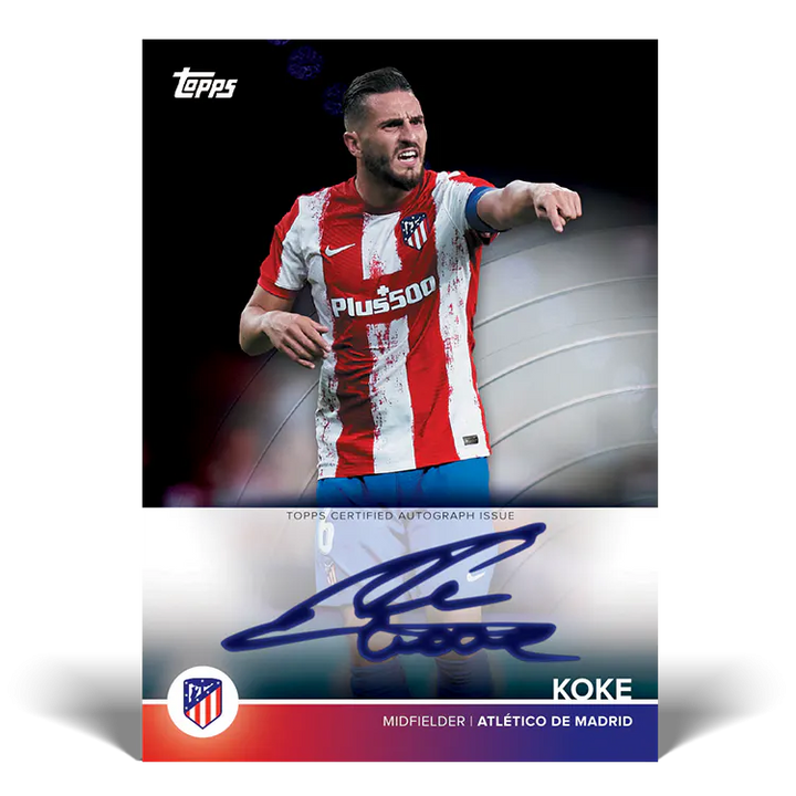 Topps Atlético de Madrid Official 2021-22 Team Set