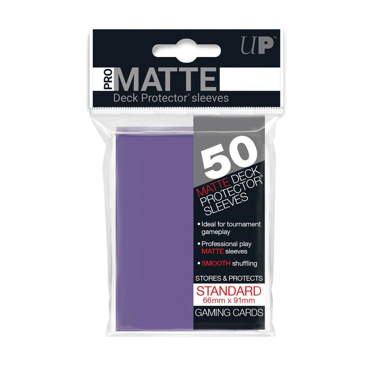 Ultra Pro Matte Colour Deck Protectors Sleeves Standard 66mm x 91mm