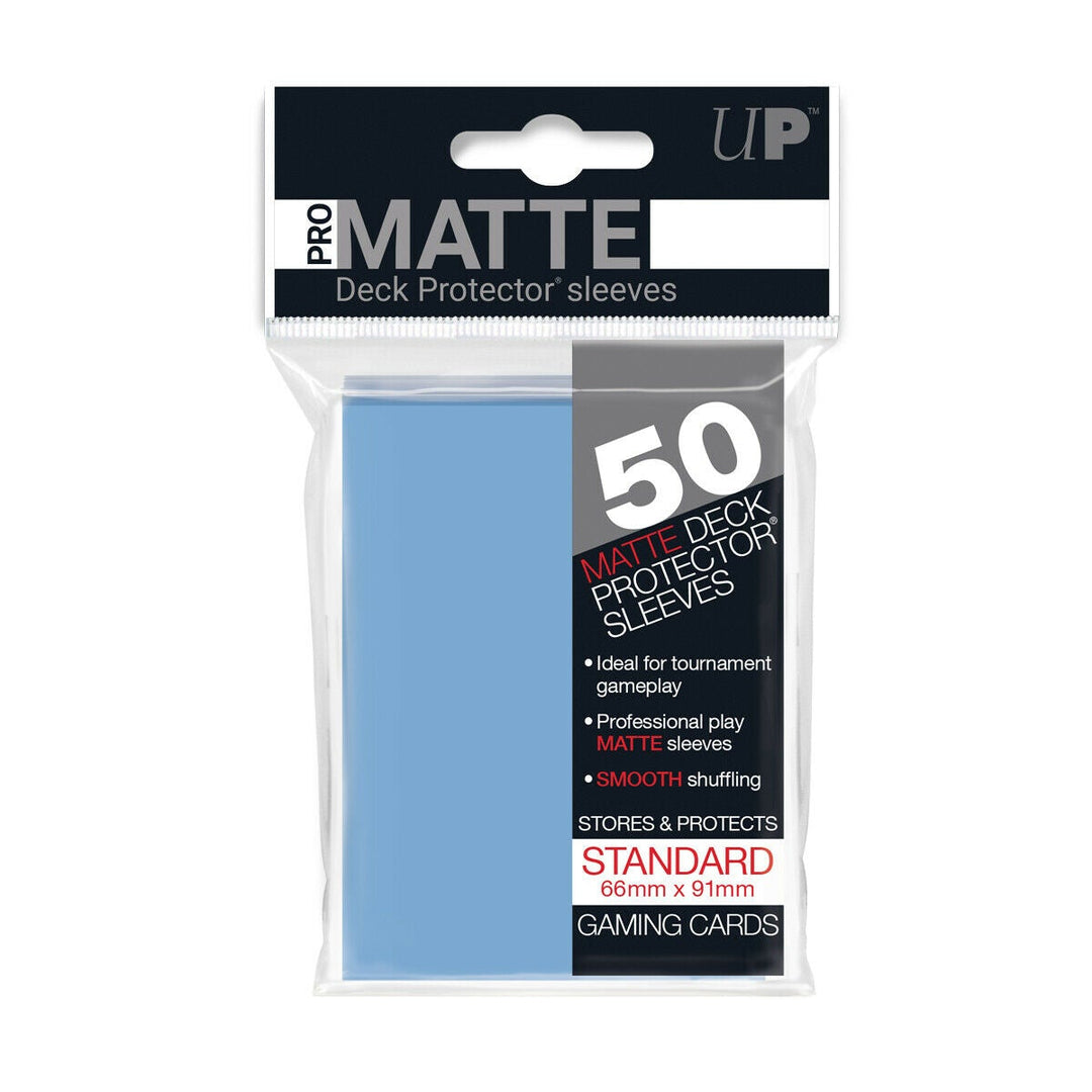 Ultra Pro Matte Colour Deck Protectors Sleeves Standard 66mm x 91mm