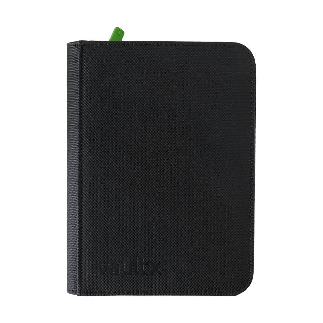 Vault X Exo-Tec 4-Pocket Zip Binder - Black