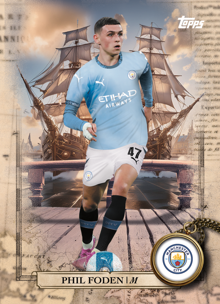 Topps Blue Moon Manchester City 2024/25 Hobby Box
