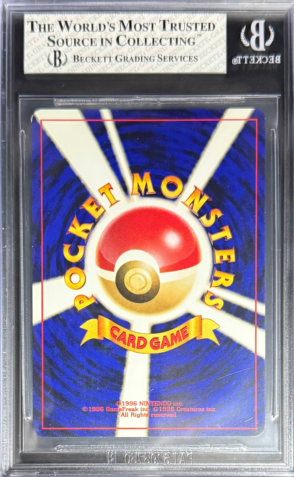 Pokemon Raikou 243 Holo Pokemon Awakening Legends Japanese 2000 Beckett BGS 8