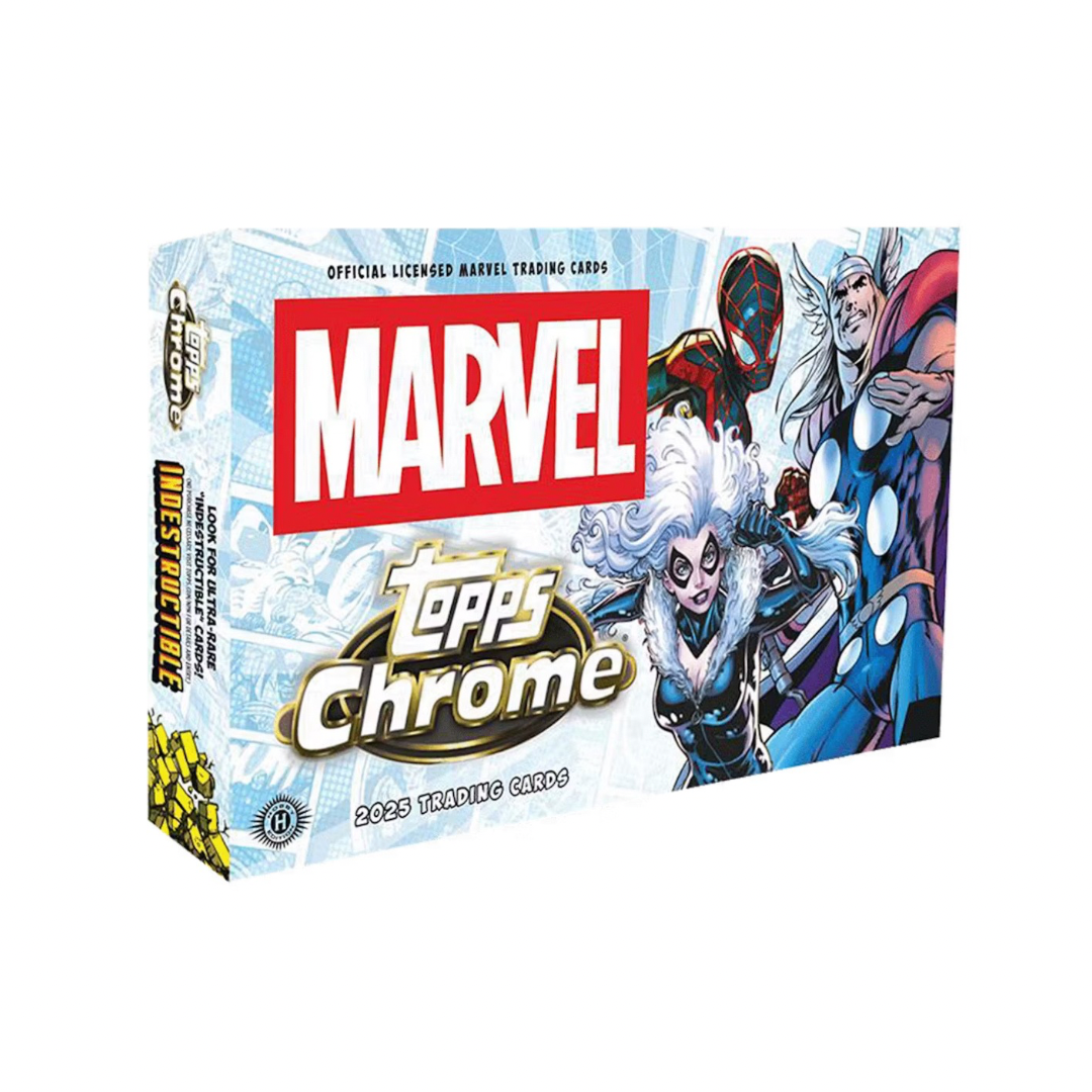 2025 Topps Chrome Marvel Hobby Box