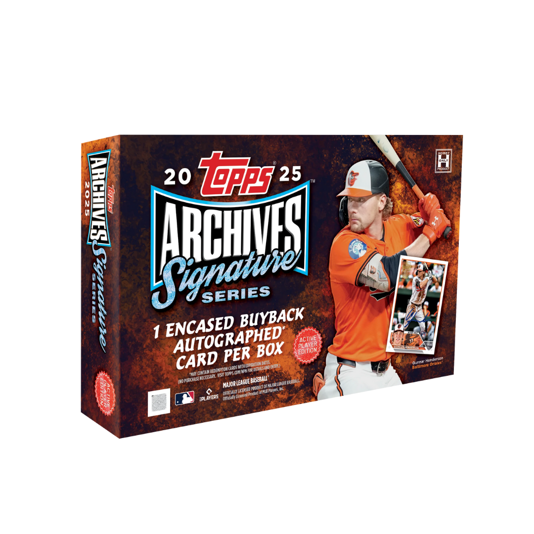 2025 Topps Archives Signature Series Active Player Edition Baseball Hobby Box