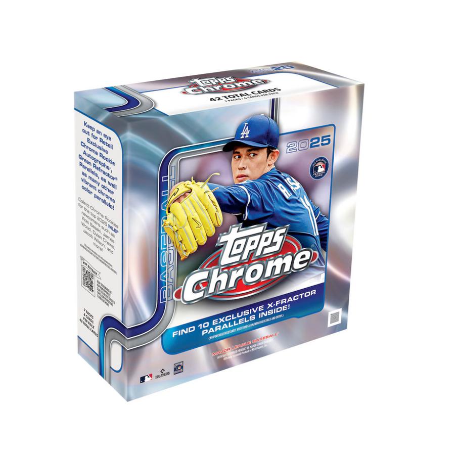 2025 Topps Chrome Baseball Mega Box
