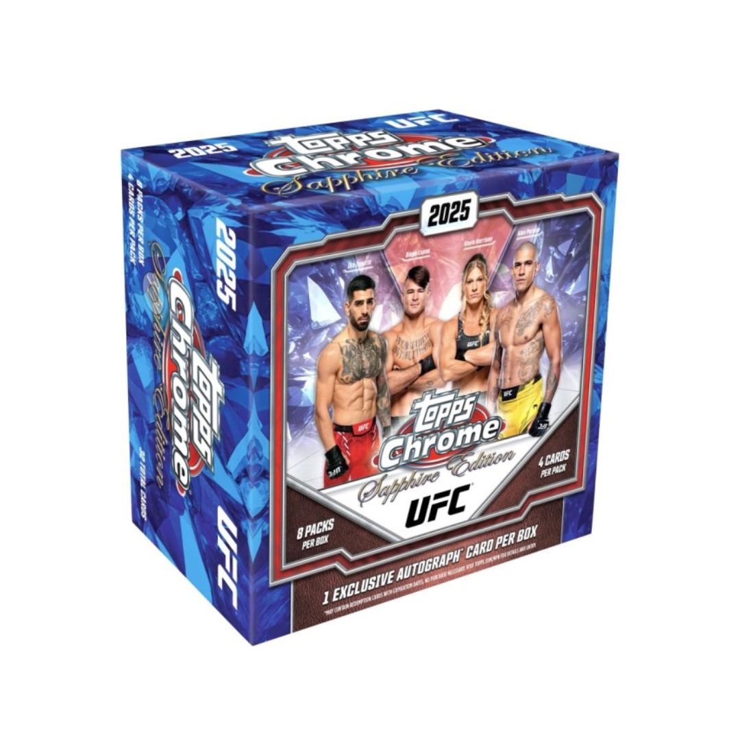 2025 Topps Chrome UFC Sapphire Edition Box