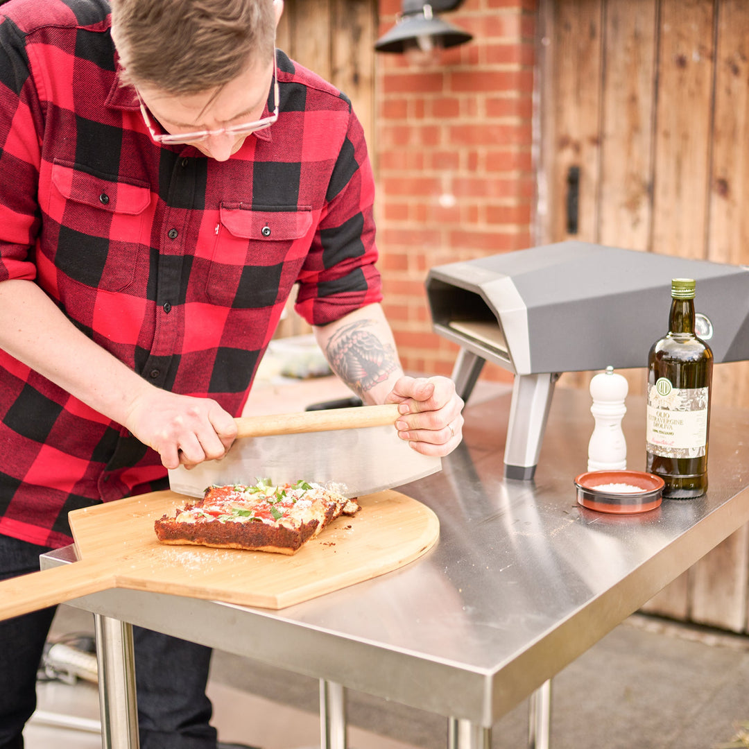 Bamboo Pizza Board 16"