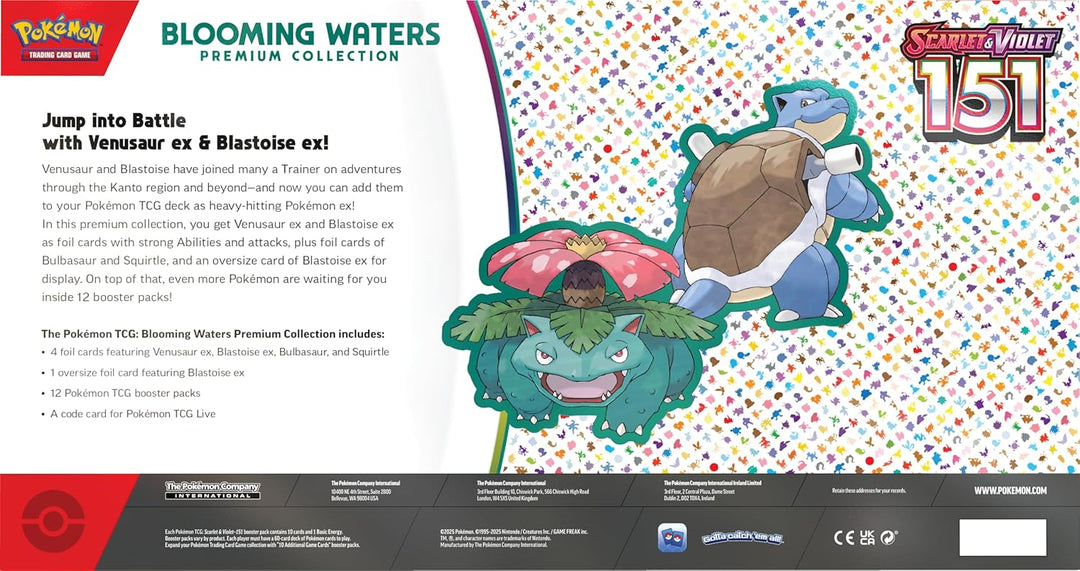 Pokemon TCG Blooming Waters Premium Collection - Only at LinaLabo