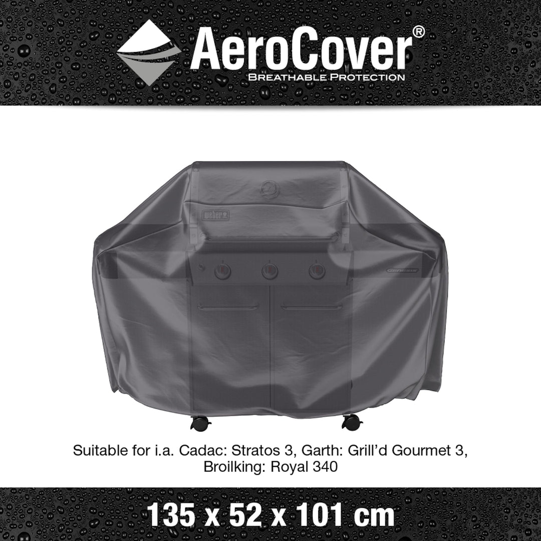AeroCover - Gas Barbecue Cover 135 x 52 x 101cm high