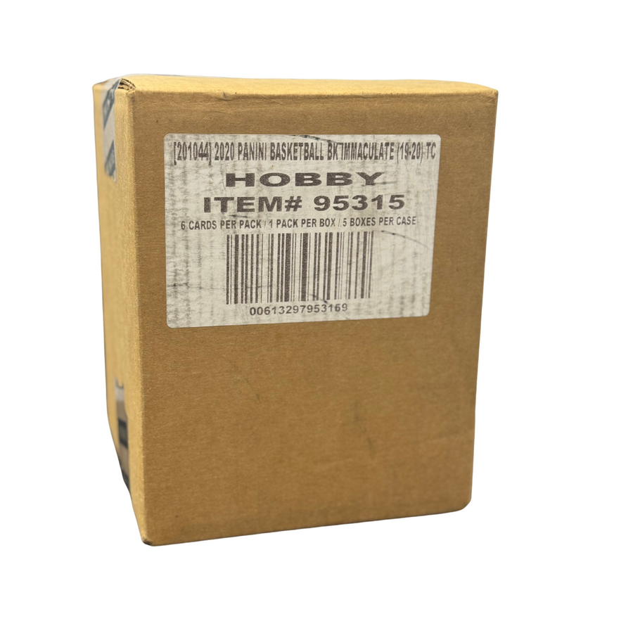 2019-20 Panini Immaculate Basketball Hobby Case