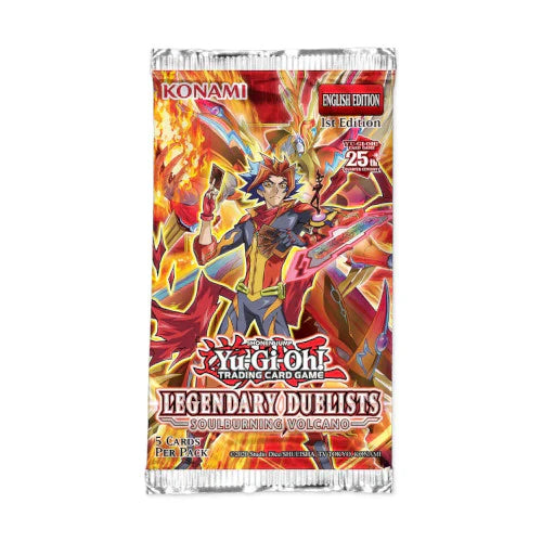 Legendary Duelists: Soulburning Volcano Booster Pack - Yu-Gi-Oh! TCG