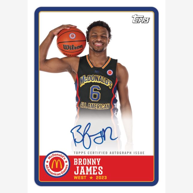 Topps Chrome McDonald's All-American Basketball 2023 Hobby Box