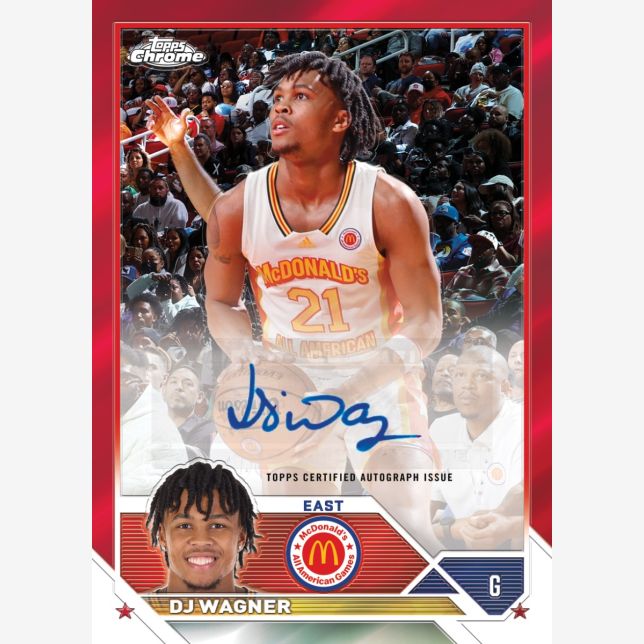 Topps Chrome McDonald's All-American Basketball 2023 Single Pack
