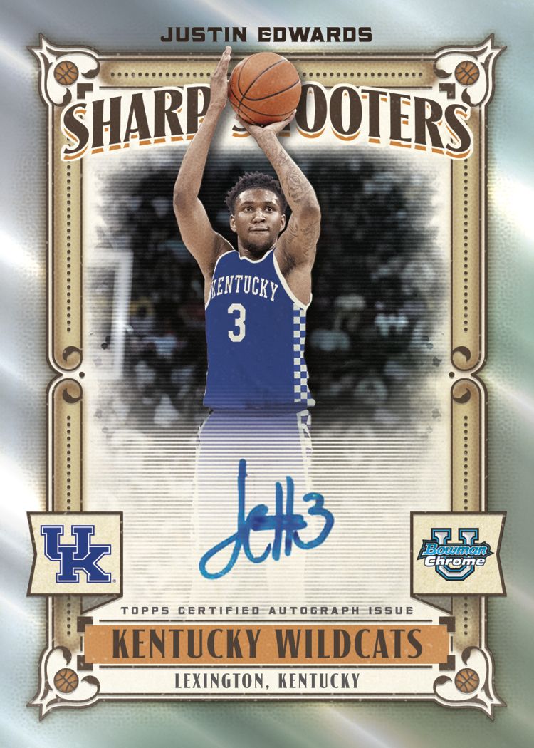 Topps Bowman University Chrome Basketball 2023-24 Single Pack