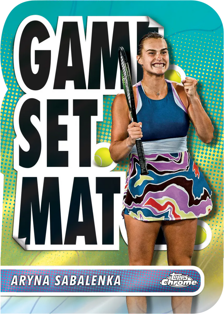 Topps Chrome Tennis Hobby Box 2024