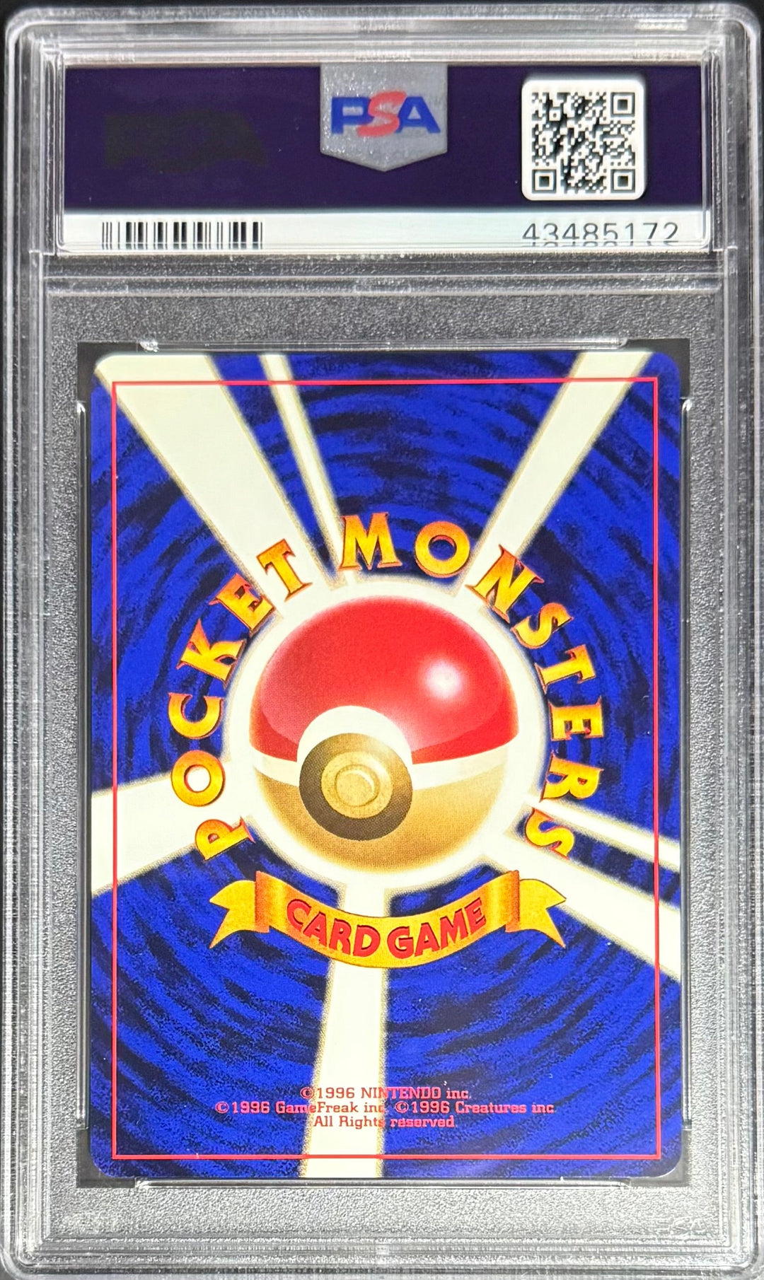 Pokemon Dark Charizard Holo Pokemon Japanese Rocket 1998 #6 PSA9