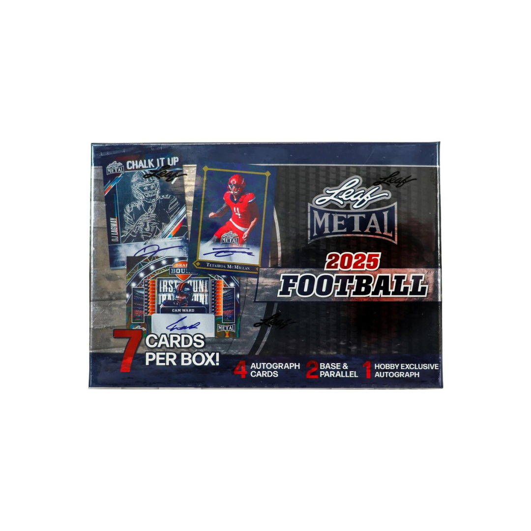 2025 Leaf Metal Football Hobby Box
