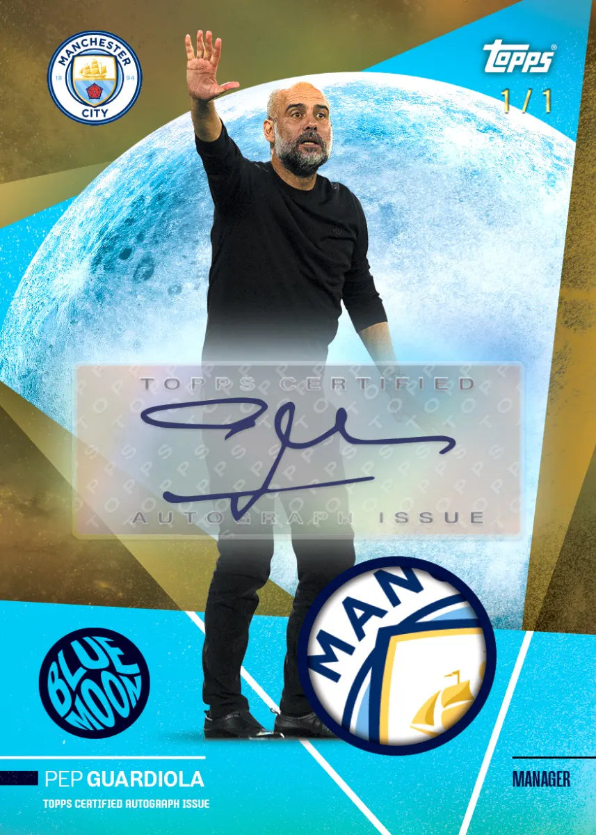 Topps Manchester City FC Official Team Set 23/24 Single Pack