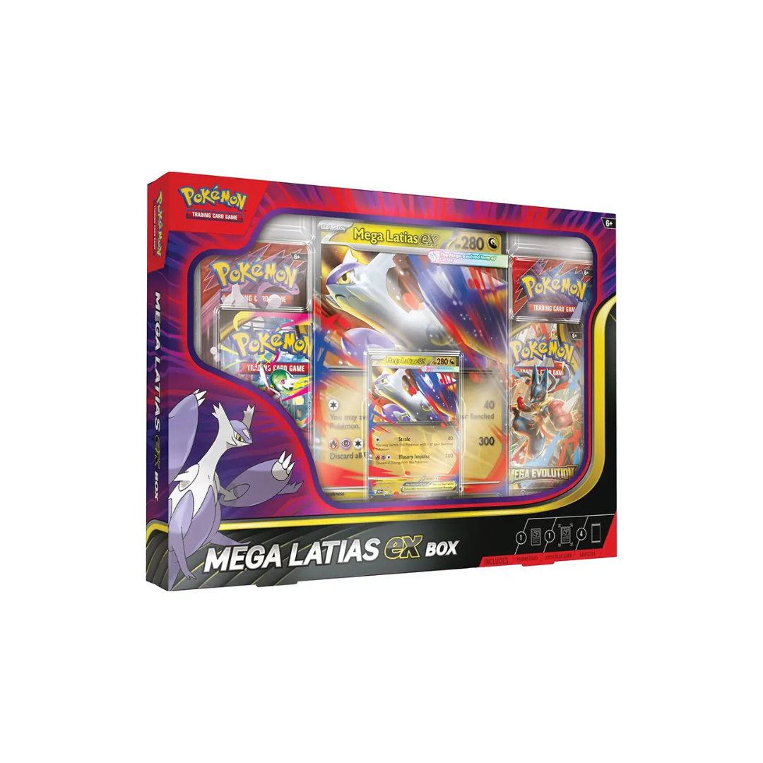 Pokemon TCG Mega Evolutions - Mega Latias Ex Box - Only at LinaLabo