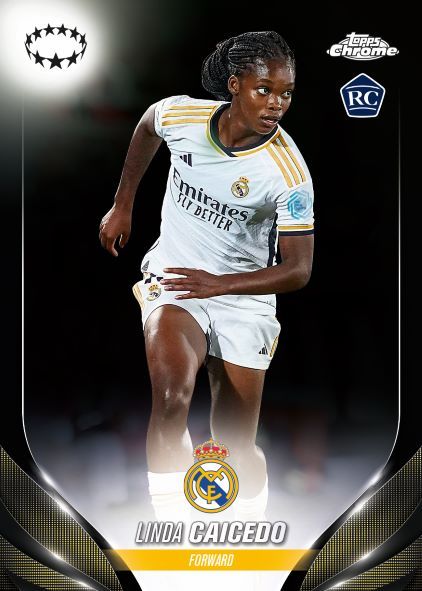 Topps Chrome® UEFA Women's Champions League Hobby Box 2023-24