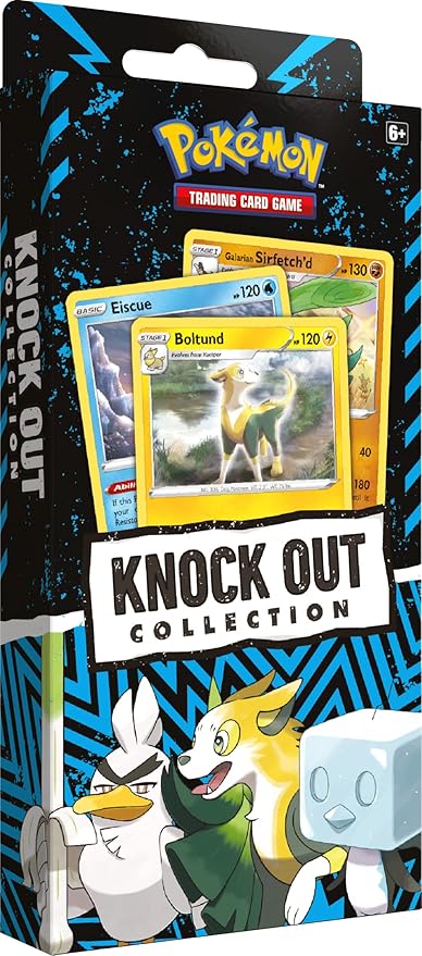 LinaLabo - Pokemon TCG: Knock Out Collection (Boltund, Eiscue, & Galarian Sirfetch'd)