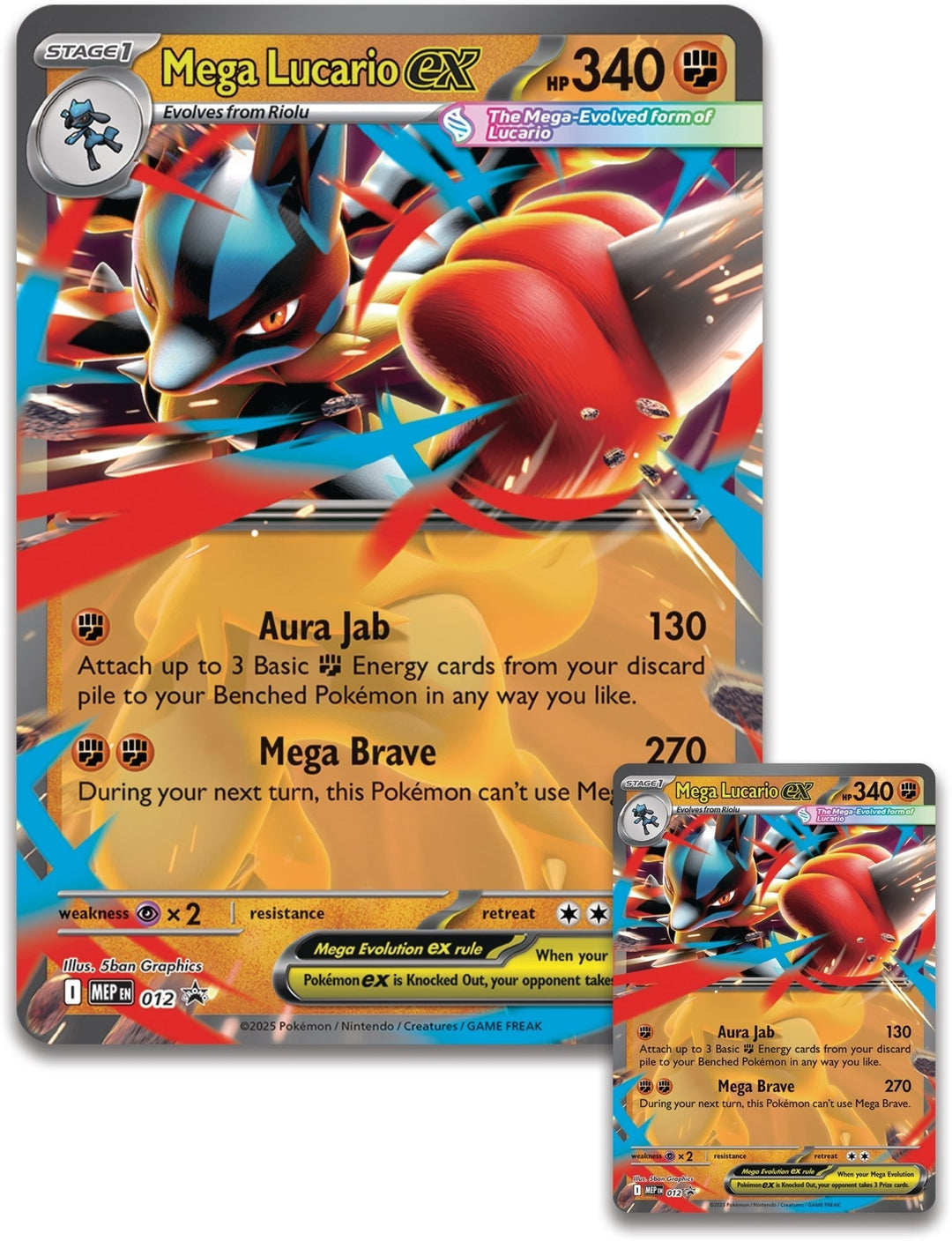 LinaLabo - Pokemon TCG: Mega Lucario ex Figure Collection