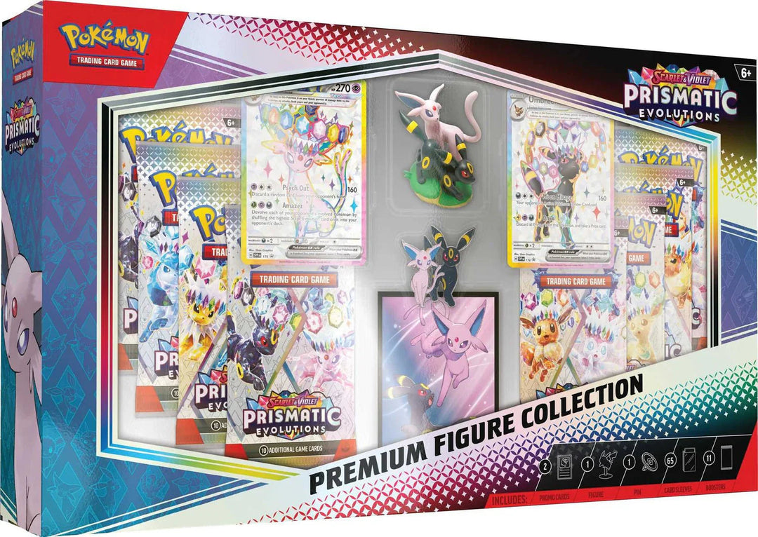LinaLabo - Pokemon TCG: Scarlet & Violet 8.5 Prismatic Evolutions - Premium Figure Collection