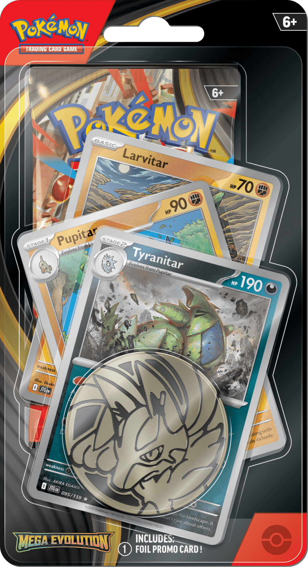 LinaLabo - Pokemon TCG: Mega Evolution Base Set - Tyranitar Premium Checklane