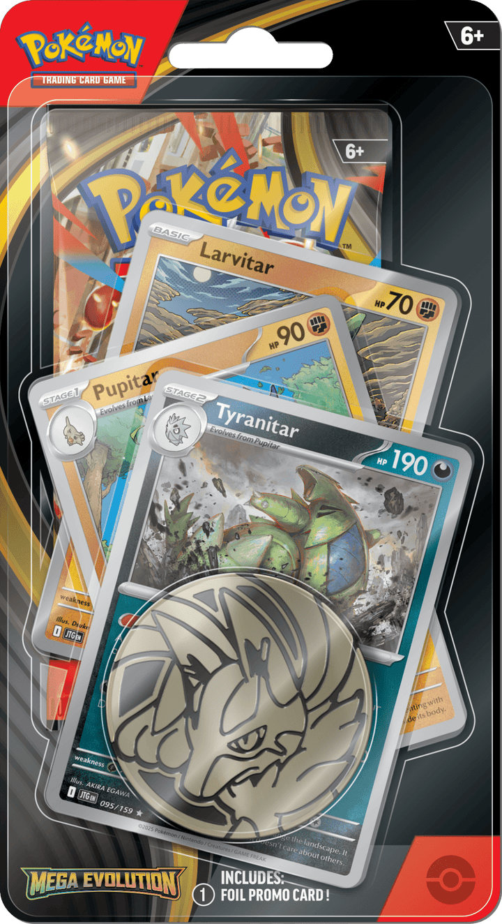 LinaLabo - Pokemon TCG: Mega Evolution Base Set - Tyranitar Premium Checklane