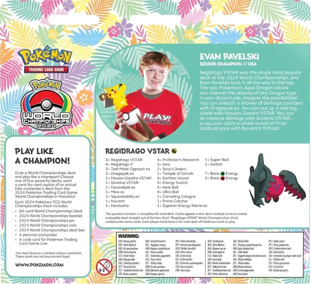 LinaLabo - Pokemon TCG: 2024 World Championships Deck - Evan Pavelski