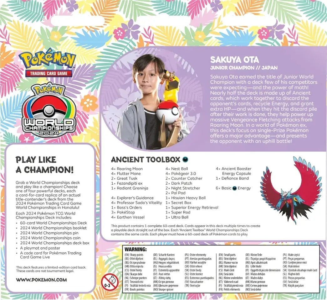 LinaLabo - Pokemon TCG: 2024 World Championships Deck - Sakuya Ota