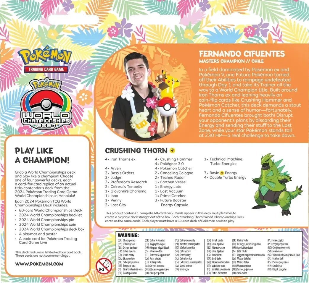 LinaLabo - Pokemon TCG: 2024 World Championships Deck - Fernando Cifuentes
