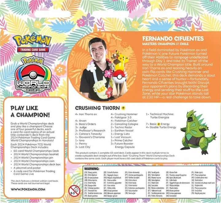 LinaLabo - Pokemon TCG: 2024 World Championships Deck - Fernando Cifuentes