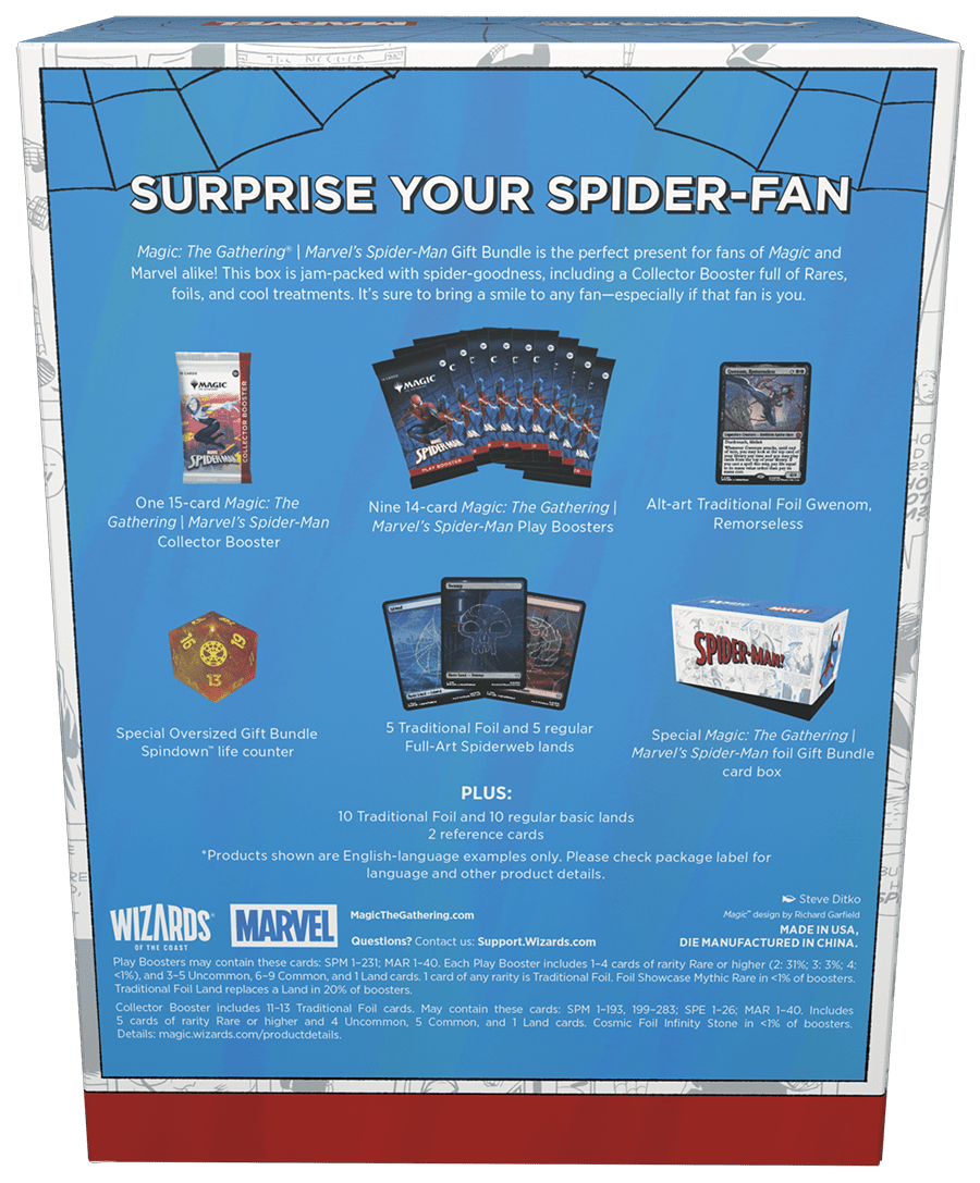 LinaLabo - Magic The Gathering: Marvel Spider-Man - Gift Bundle