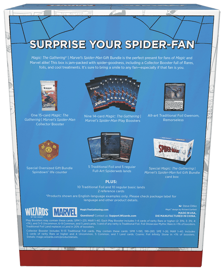 LinaLabo - Magic The Gathering: Marvel Spider-Man - Gift Bundle