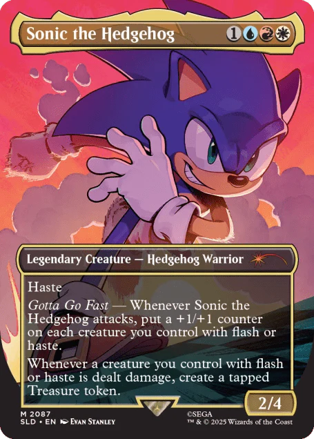 LinaLabo - Magic: The Gathering - Sonic The Hedgehog: Friends & Foes Secret Lair Drop (Non-Foil)