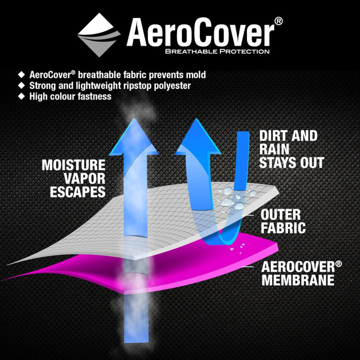 AeroCover - Gas Barbecue Cover 135 x 52 x 101cm high