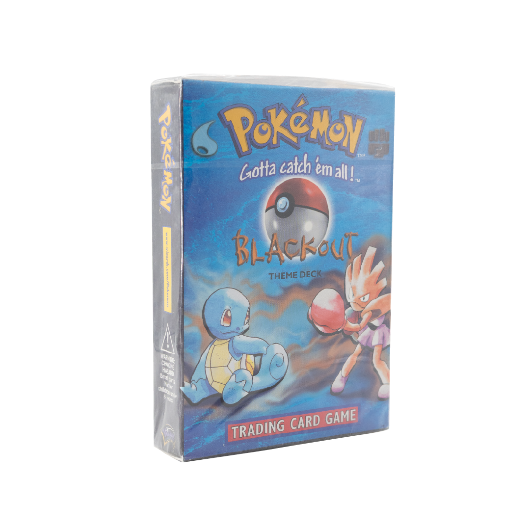 Pokémon Base Set Blackout Theme Deck Factory Sealed